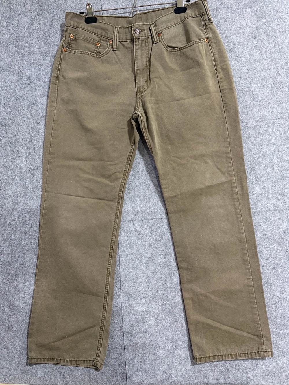 Levi’s 514 Men's Classic Straight Fit Jeans - Khaki 34X30